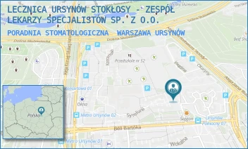 PORADNIA STOMATOLOGICZNA - LECZNICA URSYNÓW STOKŁOSY - ZESPÓŁ LEKARZY SPECJALISTÓW SP. Z O.O. - SYMFONII 2,  WARSZAWA URSYNÓW